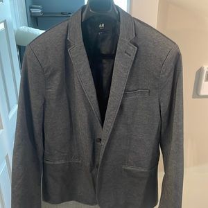 H&M sport coat/blazer blue